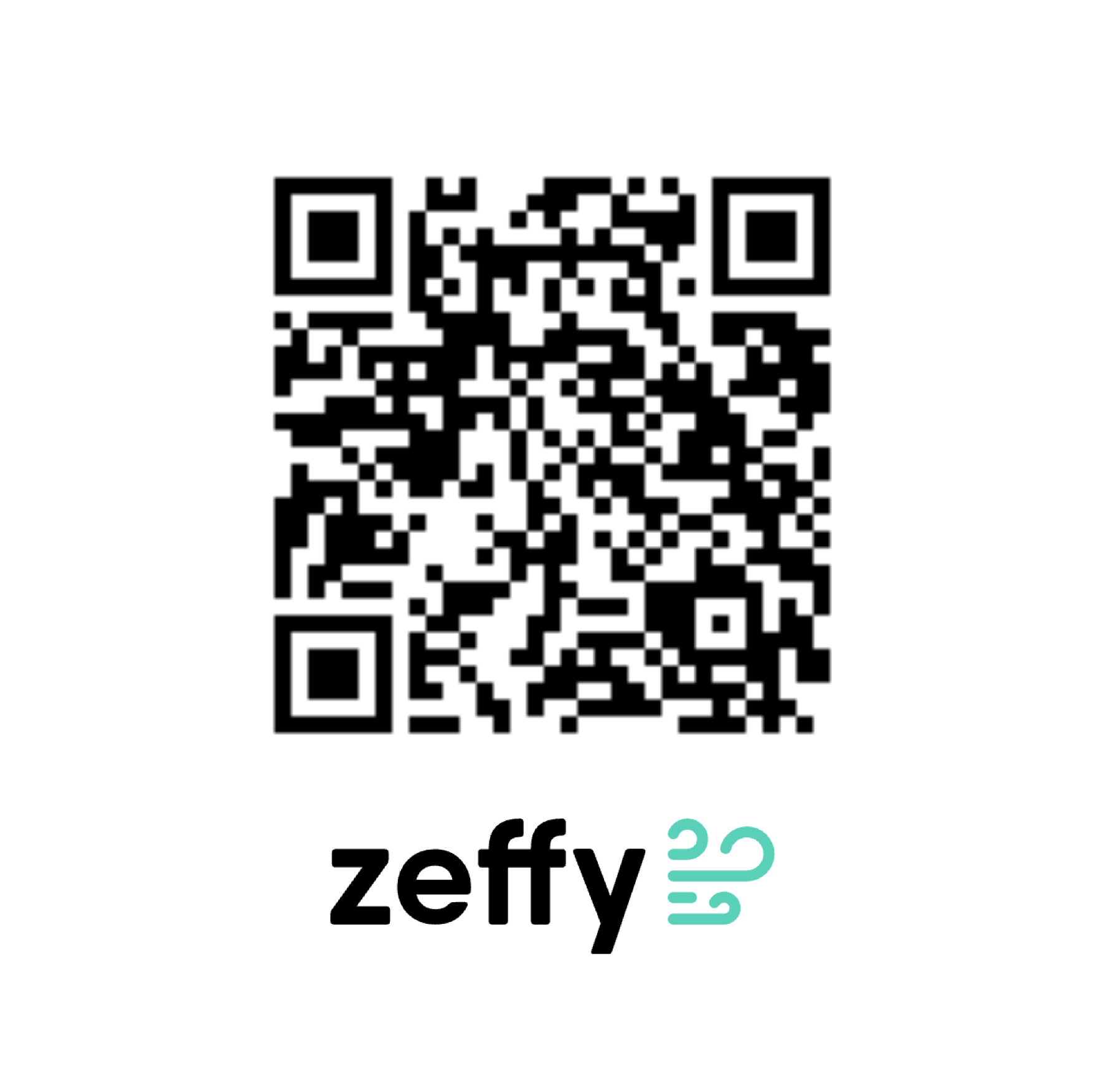 Zeffy QR code